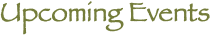 Upcoming Events